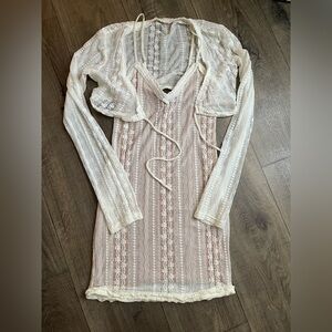 Tiger Mist Lace Dress and cover